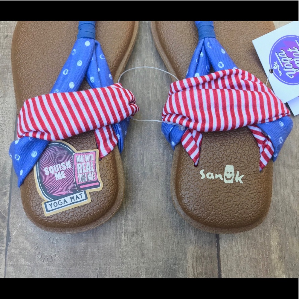 Sanuk Yoga Sling Patriot Girls - Picture 3 of 8